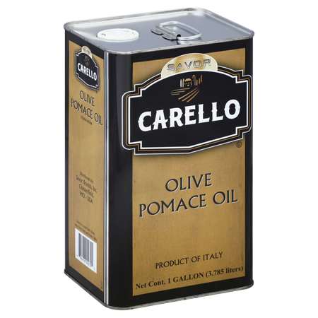 SAVOR IMPORTS-CARELLO Savor Imports-Carello Olive Oil Pomace Tin 1 gal. Tin, PK6 30005